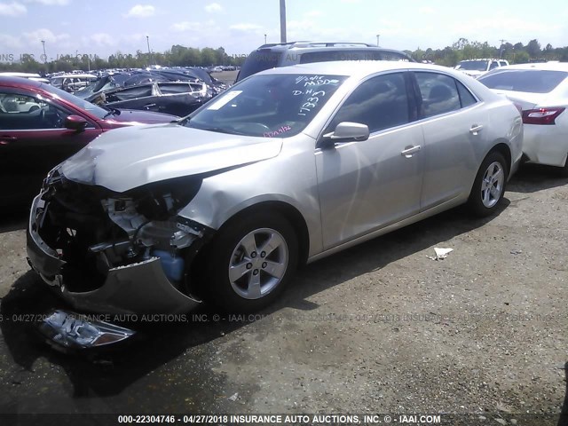 1G11C5SLXFF133301 - 2015 CHEVROLET MALIBU 1LT 香槟色 照片 2