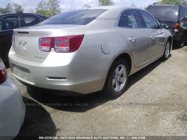 1G11C5SLXFF133301 - 2015 CHEVROLET MALIBU 1LT 香槟色 照片 4