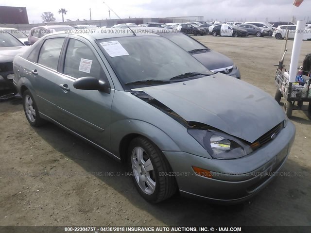 1FAFP343X3W150104 - 2003 FORD FOCUS SE COMFORT/SE SPORT GREEN photo 1