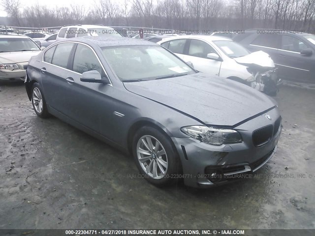 WBA5A7C59GG145801 - 2016 BMW 528 XI GRAY photo 1