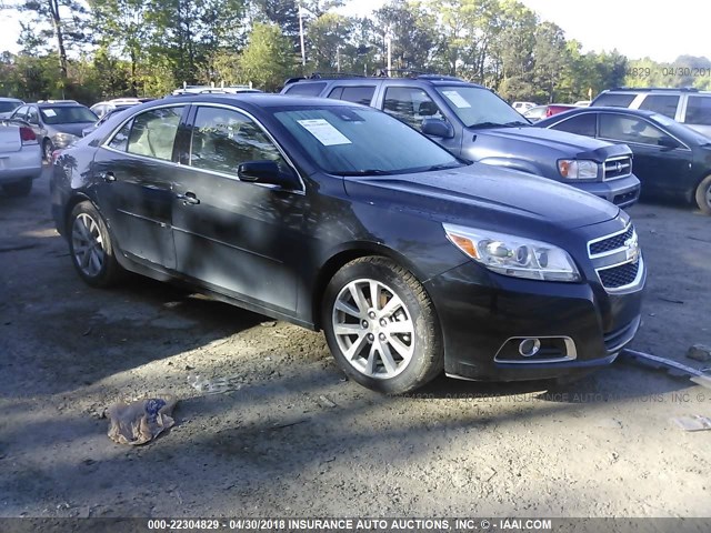 1G11E5SA9DF187579 - 2013 CHEVROLET MALIBU 2LT BLACK photo 1