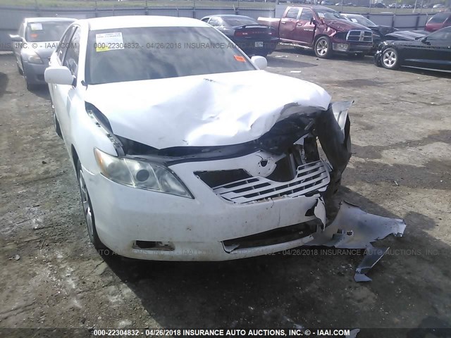 4T1BE46K48U790431 - 2008 TOYOTA CAMRY CE/LE/XLE/SE WHITE photo 6