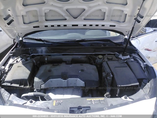 1G11B5SL9EF245847 - 2014 CHEVROLET MALIBU LS WHITE photo 10