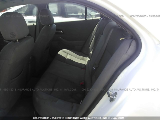 1G11B5SL9EF245847 - 2014 CHEVROLET MALIBU LS WHITE photo 8