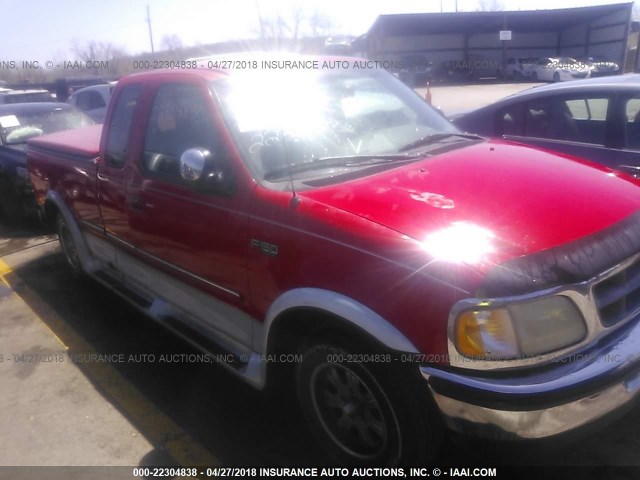 1FTEX17L7VNB19147 - 1997 FORD F150 红色 照片 1
