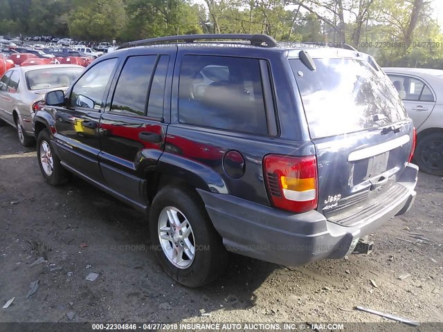 1J4GW48N14C327896 - 2004 JEEP GRAND CHEROKEE LAREDO/COLUMBIA/FREEDOM BLUE photo 3