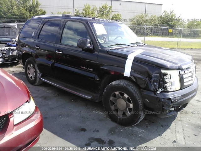 1GYEK63N13R246589 - 2003 CADILLAC ESCALADE LUXURY შავი ფოტო 1