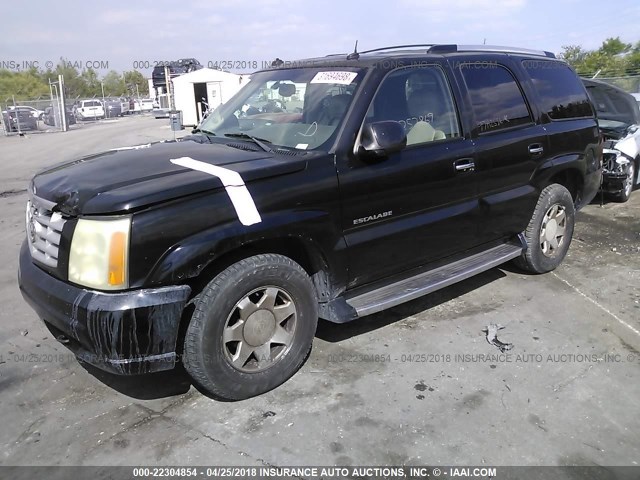 1GYEK63N13R246589 - 2003 CADILLAC ESCALADE LUXURY BLACK photo 2