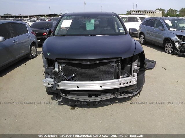 5FRYD3H45EB002317 - 2014 ACURA MDX TECHNOLOGY GRAY photo 6