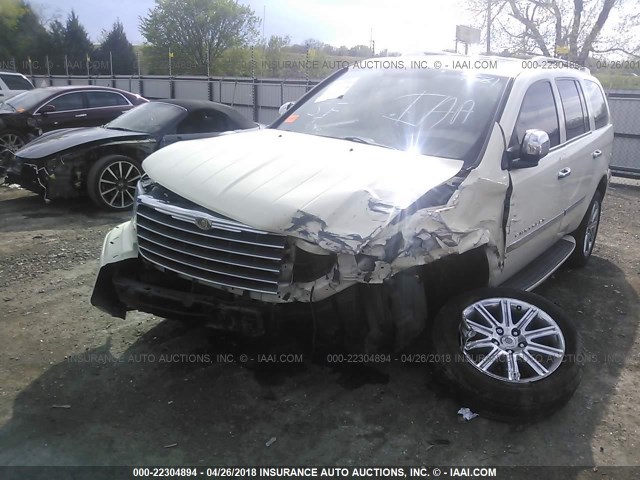 1A8HW58238F147581 - 2008 CHRYSLER ASPEN LIMITED CREAM photo 6