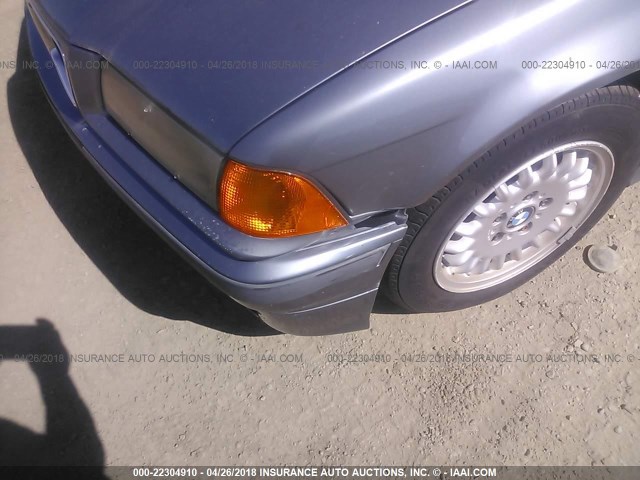 WBABF4328SEK17746 - 1995 BMW 325 IS AUTOMATIC Light Blue photo 6