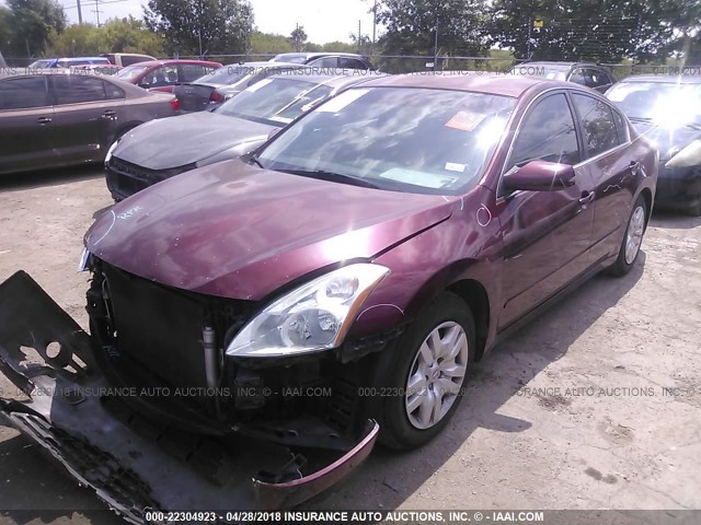 1N4AL2AP3AN515412 - 2010 NISSAN ALTIMA S MAROON photo 2