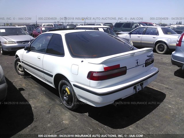 JH4DA9467MS001639 - 1991 ACURA INTEGRA GS WHITE photo 3