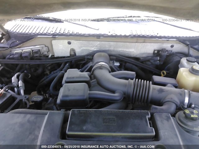 1FMFU15598LA02604 - 2008 FORD EXPEDITION XLT თაფლისფერი ფოტო 10