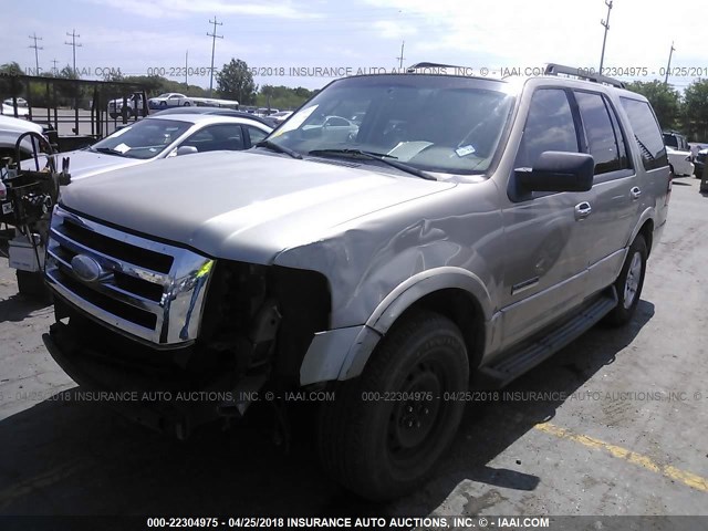 1FMFU15598LA02604 - 2008 FORD EXPEDITION XLT თაფლისფერი ფოტო 2