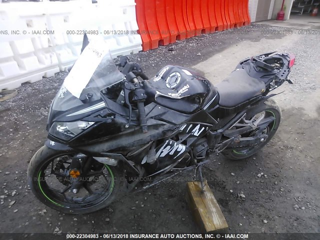 JKAEX8B16HDA37867 - 2017 KAWASAKI EX300 B BLACK photo 2