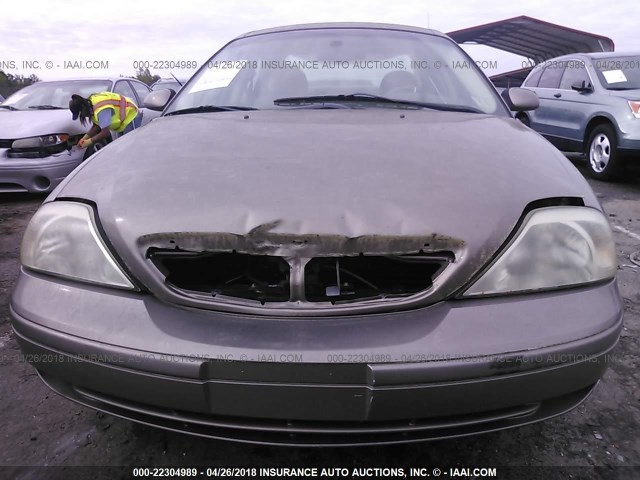 1MEFM50UX2A635690 - 2002 MERCURY SABLE GS/GS PLUS TAN photo 6