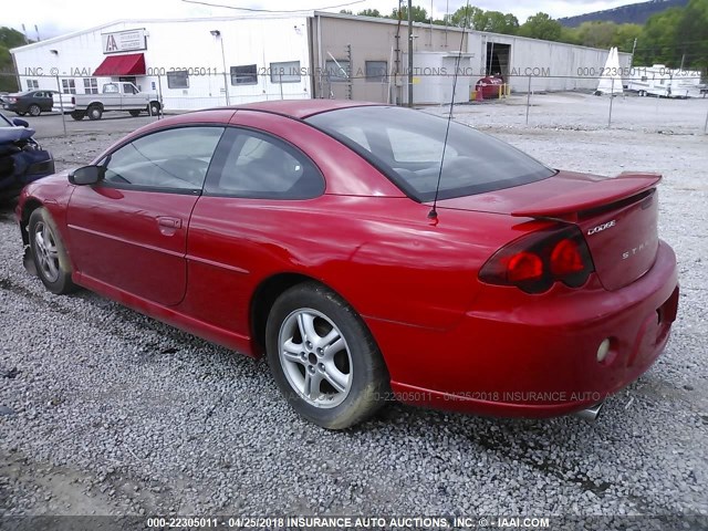 4B3AG42G03E198247 - 2003 DODGE STRATUS SE RED photo 3