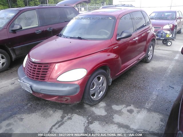 3C8FY68B82T269668 - 2002 CHRYSLER PT CRUISER LIMITED/DREAM CRUISER BURGUNDY photo 2