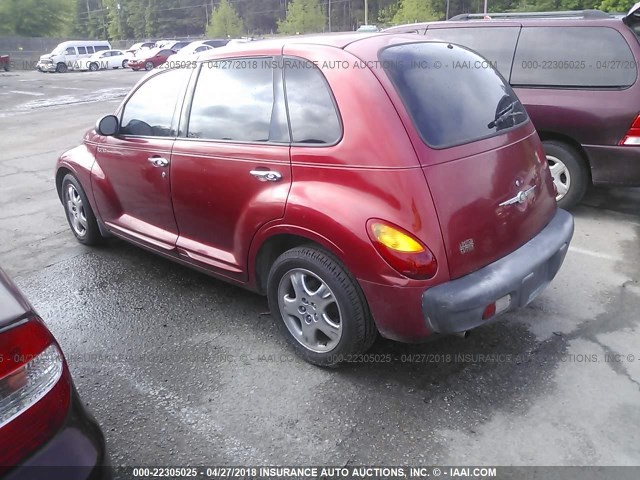 3C8FY68B82T269668 - 2002 CHRYSLER PT CRUISER LIMITED/DREAM CRUISER BURGUNDY photo 3