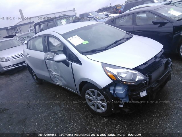 KNADM4A33H6006175 - 2017 KIA RIO LX SILVER photo 1