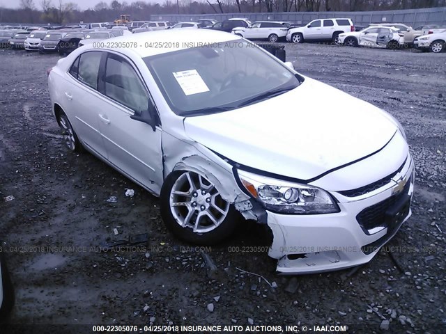 1G11C5SL1FU120111 - 2015 CHEVROLET MALIBU 1LT 白色 照片 1