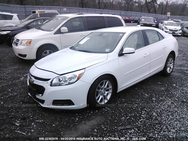 1G11C5SL1FU120111 - 2015 CHEVROLET MALIBU 1LT 白色 照片 2