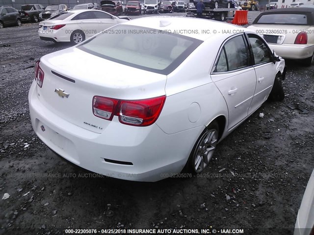 1G11C5SL1FU120111 - 2015 CHEVROLET MALIBU 1LT 白色 照片 4