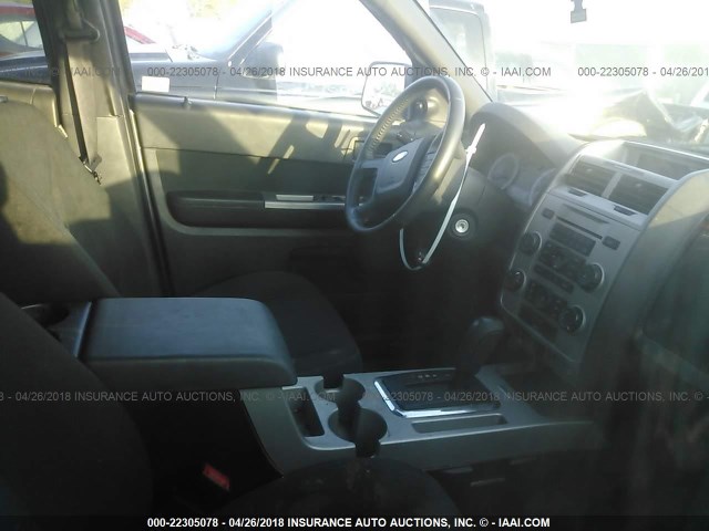 1FMCU93G19KA64107 - 2009 FORD ESCAPE XLT GRAY photo 5