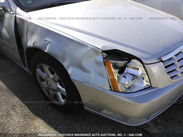 1G6KD57Y37U226450 - 2007 CADILLAC DTS SILVER photo 6