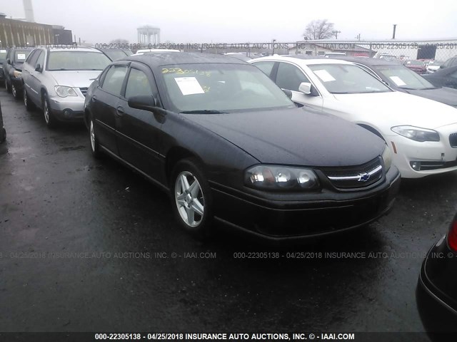 2G1WP521549117232 - 2004 CHEVROLET IMPALA SS BLACK photo 1