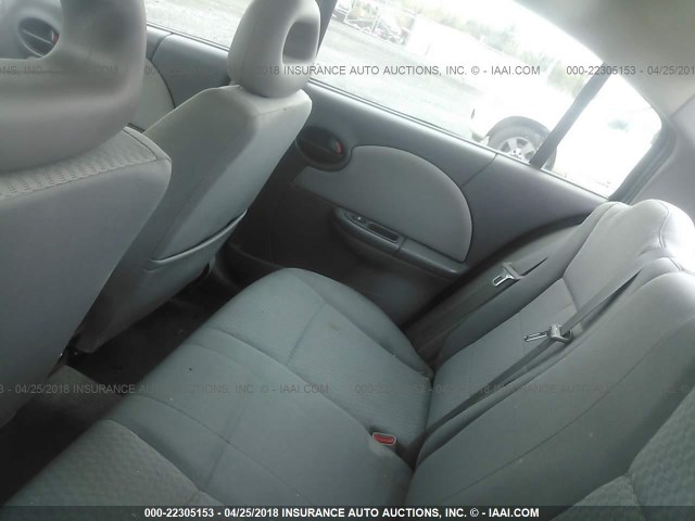 1G8AJ58F57Z206342 - 2007 SATURN ION LEVEL 2 BLACK photo 8