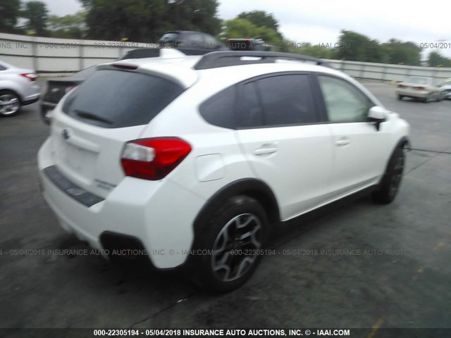 JF2GPADCXGH336305 - 2016 SUBARU CROSSTREK PREMIUM WHITE photo 4