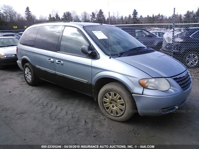 2A4GP44RX6R881597 - 2006 CHRYSLER TOWN & COUNTRY LX BLUE photo 1