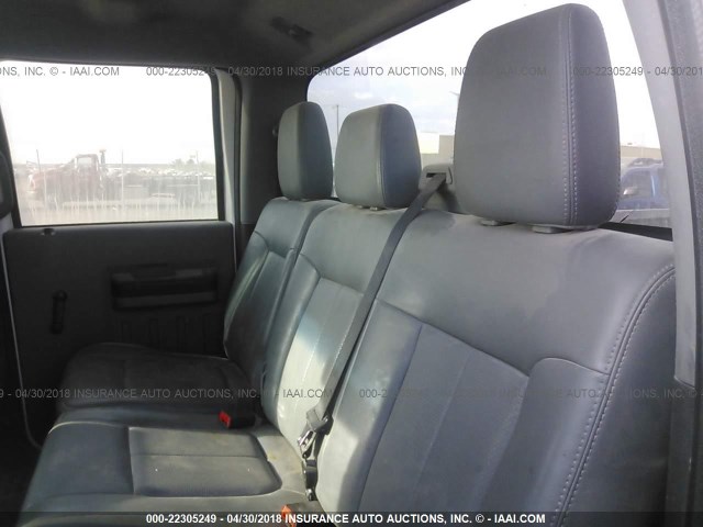1FT7W2AT1BED06650 - 2011 FORD F250 SUPER DUTY WHITE photo 8