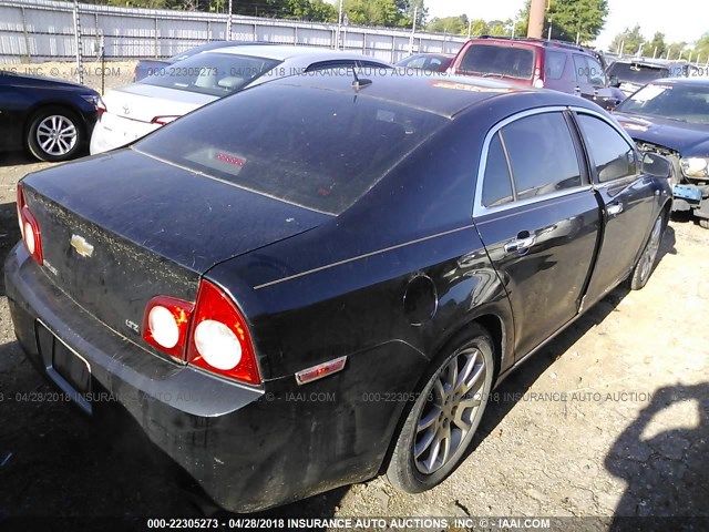 1G1ZK577284237541 - 2008 CHEVROLET MALIBU LTZ 黑色 照片 4
