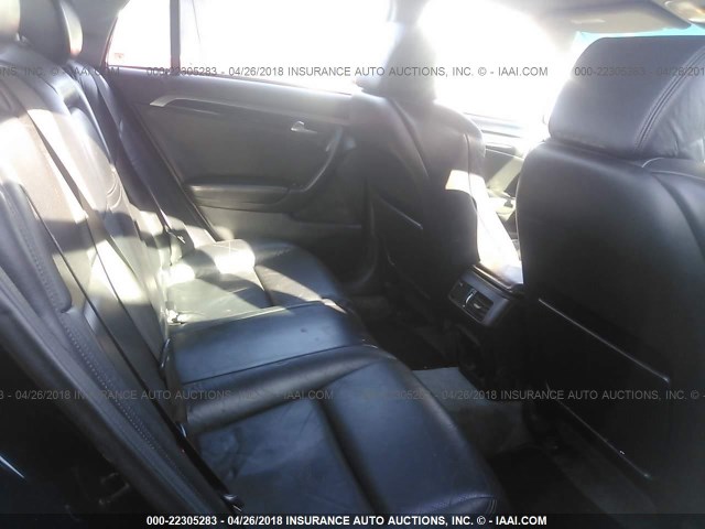 19UUA66274A026199 - 2004 ACURA TL BLACK photo 8