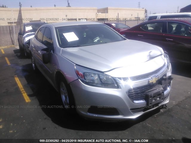 1G11A5SLXFU121117 - 2015 CHEVROLET MALIBU LS 银色 照片 1