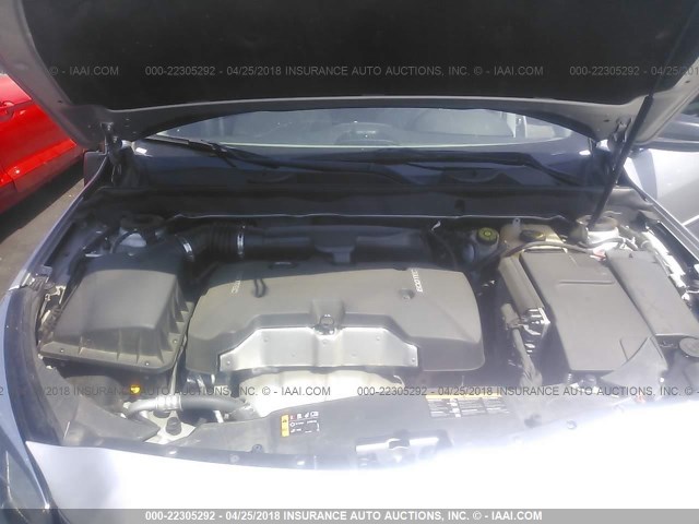 1G11A5SLXFU121117 - 2015 CHEVROLET MALIBU LS 银色 照片 10