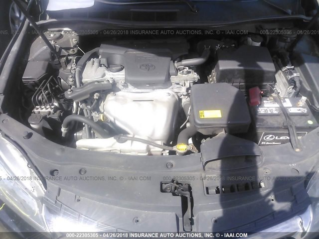 4T1BF1FK9FU873197 - 2015 TOYOTA CAMRY LE/XLE/SE/XSE BLACK photo 10