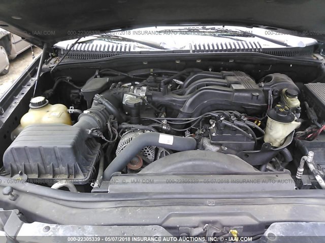 1FMZU63K14UC26277 - 2004 FORD EXPLORER XLT/XLT SPORT/NBX 黑色 照片 10