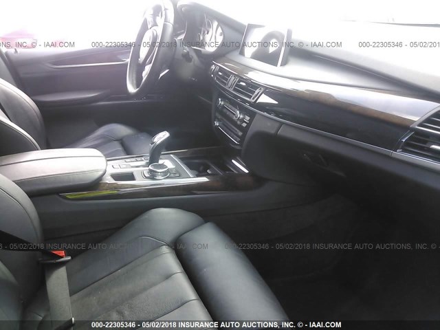 5UXKR0C50E0K51421 - 2014 BMW X5 XDRIVE35I GRAY photo 5