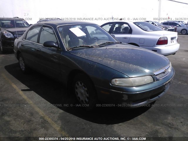 1YVGE22C9V5601415 - 1997 MAZDA 626 DX/LX GREEN photo 1