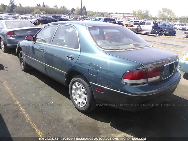 1YVGE22C9V5601415 - 1997 MAZDA 626 DX/LX GREEN photo 3