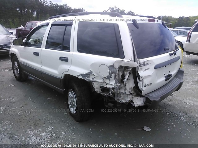 1J4GX48S04C295462 - 2004 JEEP GRAND CHEROKEE LAREDO/COLUMBIA/FREEDOM 白色 照片 3
