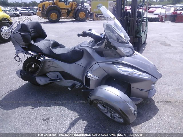 2BXJBWC12CV000220 - 2012 CAN-AM SPYDER ROADSTER RTS GRAY photo 1