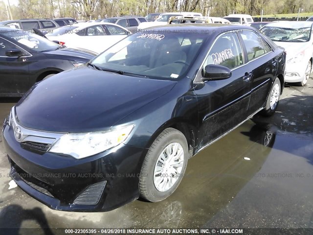 4T4BF1FK0ER391772 - 2014 TOYOTA CAMRY L/SE/LE/XLE 深蓝色 照片 2