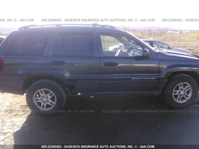 1J4GW48S54C411130 - 2004 JEEP GRAND CHEROKEE LAREDO/COLUMBIA/FREEDOM 绿色 照片 6