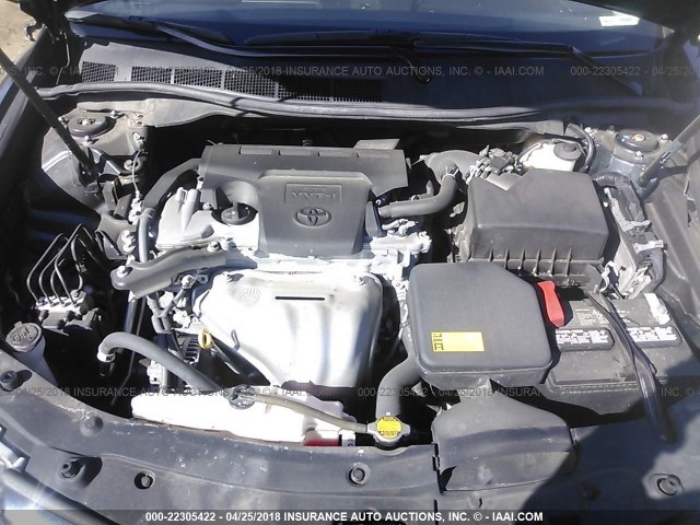 4T1BF1FK1EU461046 - 2014 TOYOTA CAMRY L/SE/LE/XLE შავი ფოტო 10