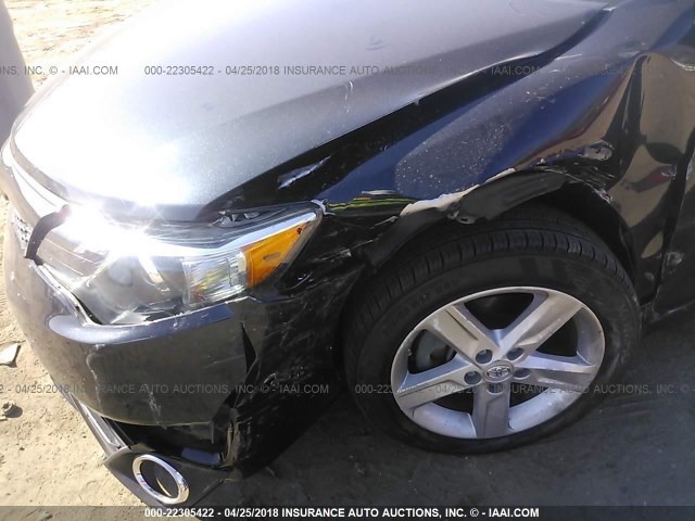 4T1BF1FK1EU461046 - 2014 TOYOTA CAMRY L/SE/LE/XLE შავი ფოტო 6